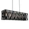 Cwi Lighting Tapedia 6 Light Up Chandelier With Black Finish 9889P41-6-RC-101 - alternate 4